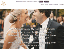 Tablet Screenshot of hilarysilver.com
